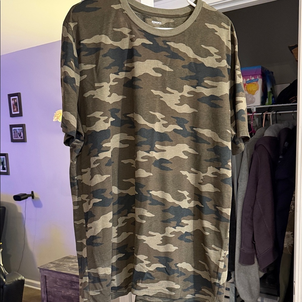 Men's XXXLT Sonoma Camouflage Short Sleeve Tee